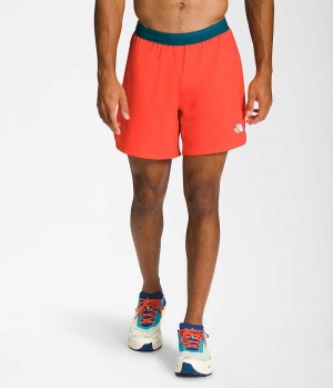 Coral Men's The North Face Sunriser 2-in-1 Shorts | DUBLIN YJDH