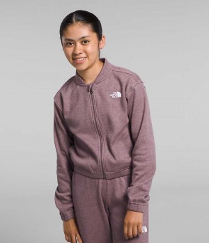 Fuchsia Girls'' The North Face Cozy Dream Full-Zip Fleece Jacket | DUBLIN QKMY