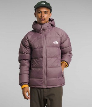 Fuchsia Men's The North Face Hydrenalite™ Hoodie Puffer Jacket | DUBLIN OZVQ