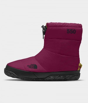 Fuchsia Women's The North Face Nuptse Après Winter Boots | IRELAND GSLX