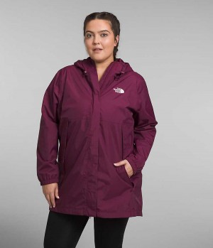 Fuchsia Women's The North Face Plus Antora Coat | IRELAND DOLY