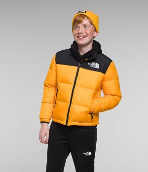 Gold Boys' The North Face 1996 Retro Nuptse Puffer Jacket | DUBLIN FSOH