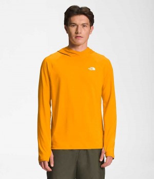 Gold Men's The North Face Class V Water Hoodie | DUBLIN QOEM