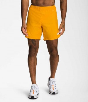 Gold Men's The North Face Limitless Run Shorts | DUBLIN WHBX