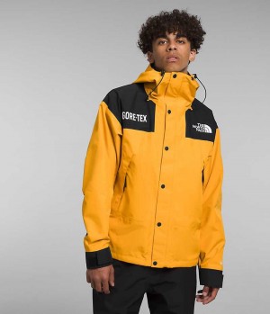 Gold / Black Men's The North Face GTX Mountain Insulated Jacket | DUBLIN ZPAD