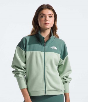 Green Girls'' The North Face TNF™ Tech Full-Zip Fleece Jacket | IRELAND VSRO