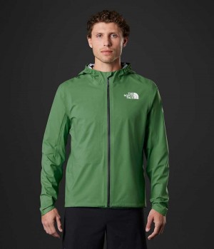 Green Men's The North Face Summit Series Superior FUTURELIGHT™ Rain Jacket | DUBLIN KYOG