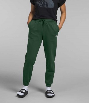 Green Women's The North Face Half Dome Fleece Pants | DUBLIN QFJH