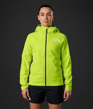 Green Women's The North Face Summit Series Superior FUTURELIGHT™ Rain Jacket | DUBLIN DZWC