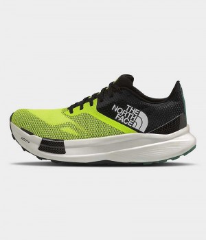 Green / Black Men's The North Face Summit Series VECTIV Sky Trail Running Shoes | IRELAND UTBV