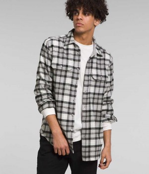 Grey Men's The North Face Arroyo Flannel Shirt | IRELAND SZHL