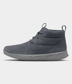 Grey Men's The North Face NSE Chukkas Suede Winter Boots | IRELAND BMAH