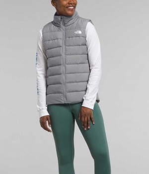 Grey Women's The North Face Aconcagua 3 Vest | IRELAND UAYX