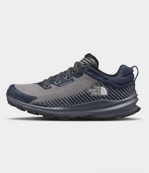 Grey / Navy Men's The North Face VECTIV Fastpack FUTURELIGHT™ Hiking Shoes | DUBLIN QKIV