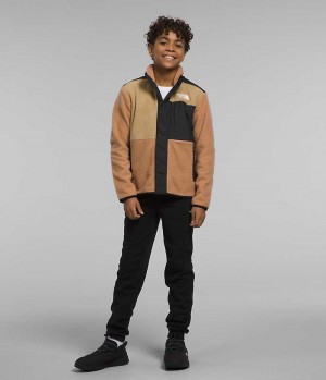 Khaki Boys' The North Face Forrest Mashup Fleece Jacket | IRELAND SJCY