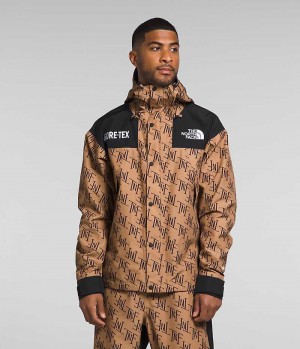 Khaki Men's The North Face GTX Mountain Insulated Jacket | IRELAND LBDG