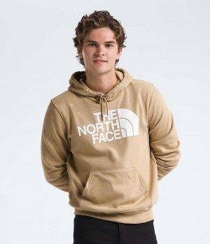 Khaki Men's The North Face Half Dome Pullover Hoodie | IRELAND AVIG