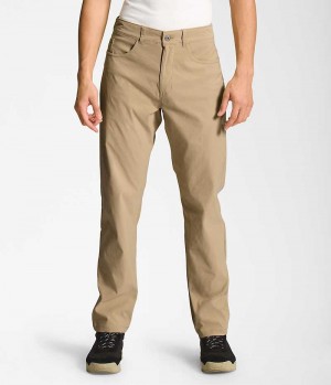 Khaki Men's The North Face Sprag 5-Pocket Pants | DUBLIN ZAHW