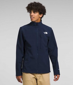 Navy Men's The North Face Apex Bionic 3 Softshell Jacket | IRELAND BFPH