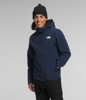 Navy Men's The North Face Apex Bionic 3 Softshell Jacket | IRELAND RXGS