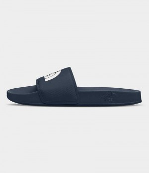 Navy Men's The North Face Base Camp III Slides | DUBLIN SKFH