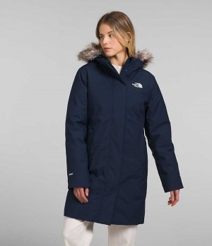 Navy Women's The North Face Arctic Coat | IRELAND TPSC