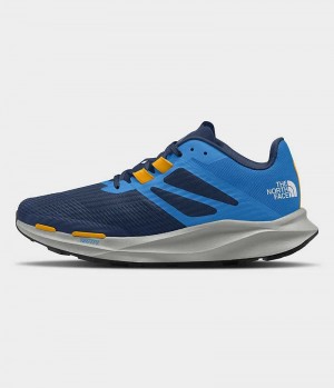 Navy / Blue Men's The North Face VECTIV Eminus Trail Running Shoes | DUBLIN TNCO