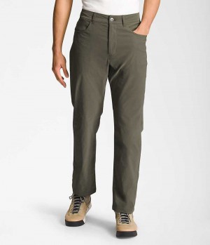 Olive Men's The North Face Sprag 5-Pocket Pants | IRELAND DJYF