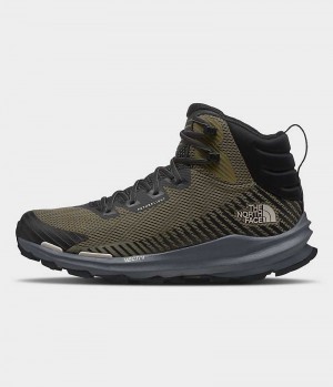 Olive / Black Men's The North Face VECTIV™ Fastpack Mid FUTURELIGHT™ Hiking Boots | DUBLIN QFSG