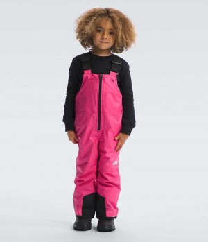 Pink Boys' The North Face Freedom Insulated Bib Pants | DUBLIN TNGD