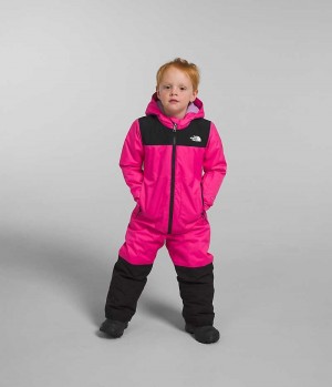 Pink Boys' The North Face Freedom Snow Suit Puffer Jacket | IRELAND KXSJ