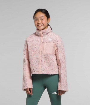 Pink Girls'' The North Face Fleece Mashup Fleece Jacket | IRELAND OTBD