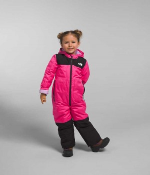 Pink Girls'' The North Face Freedom Snow Suit Puffer Jacket | DUBLIN HGPZ