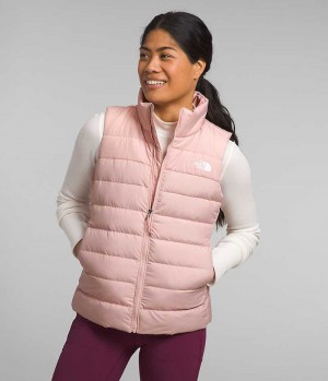 Pink Women's The North Face Aconcagua 3 Vest | DUBLIN LRMZ