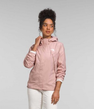 Pink Women's The North Face Antora Rain Jacket | IRELAND GWBP