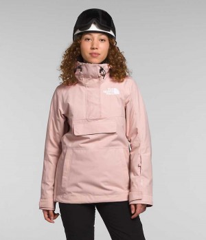 Pink Women's The North Face Driftview Anorak Insulated Jacket | DUBLIN EXKV