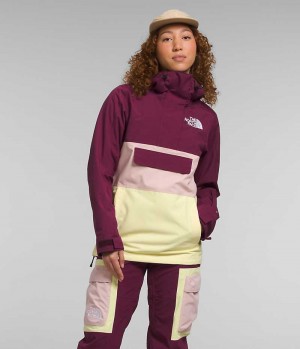 Pink Women's The North Face Driftview Anorak Insulated Jacket | IRELAND HNME