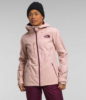 Pink Women's The North Face Freedom Stretch Insulated Jacket | IRELAND ZBCM