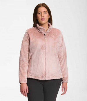 Pink Women's The North Face Plus Osito Fleece Jacket | IRELAND XODZ