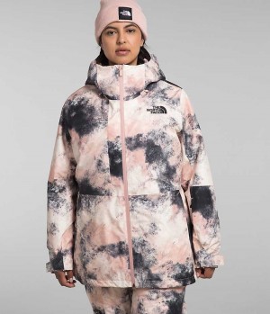 Pink Women's The North Face Plus ThermoBall™ Eco Snow Triclimate® Insulated Jacket | DUBLIN IVYS