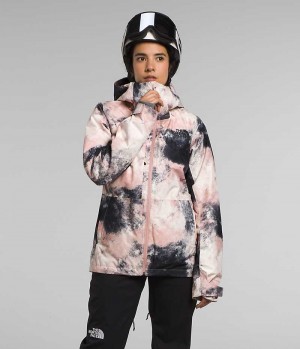 Pink Women's The North Face ThermoBall™ Eco Snow Triclimate® Insulated Jacket | DUBLIN BZCT