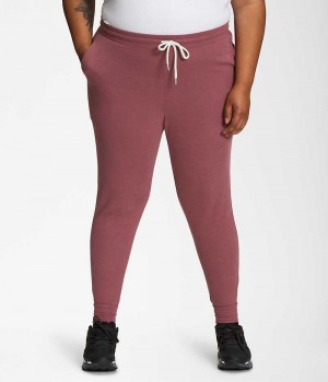 Red Women's The North Face Plus Westbrae Knit Jogger | IRELAND WXOG