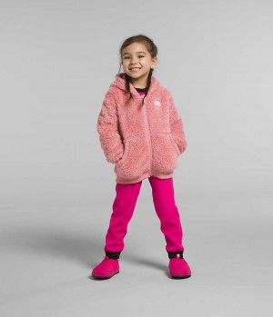 Rose Girls'' The North Face Suave Oso Full-Zip Hoodie Fleece Jacket | DUBLIN NYCR