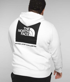 White Men's The North Face Big Box NSE Pullover Hoodie | DUBLIN VGYH