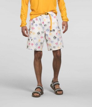 White Men's The North Face Class V Belted Shorts | DUBLIN PVOK