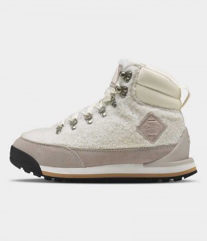 White Women's The North Face Back-To-Berkeley IV High Pile Winter Boots | DUBLIN EGYH