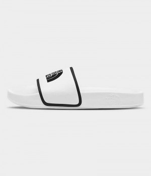 White Women's The North Face Base Camp III Slides | DUBLIN JHMY