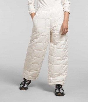 White Women's The North Face Lhotse Pants | IRELAND AWJK