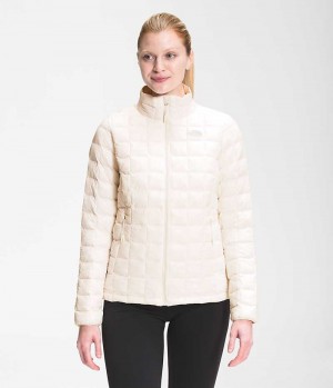 White Women's The North Face ThermoBall™ Eco 2.0 Puffer Jacket | IRELAND JHGT