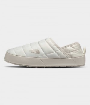 White Women's The North Face ThermoBall™ Traction V Mules | DUBLIN DPRL